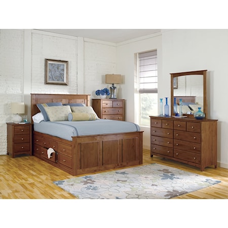 KING SIZE STORAGE BED