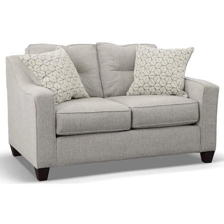 Loveseat with Track Arms