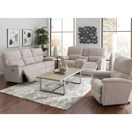 POWER SOFA W/POWER HEADRESTS