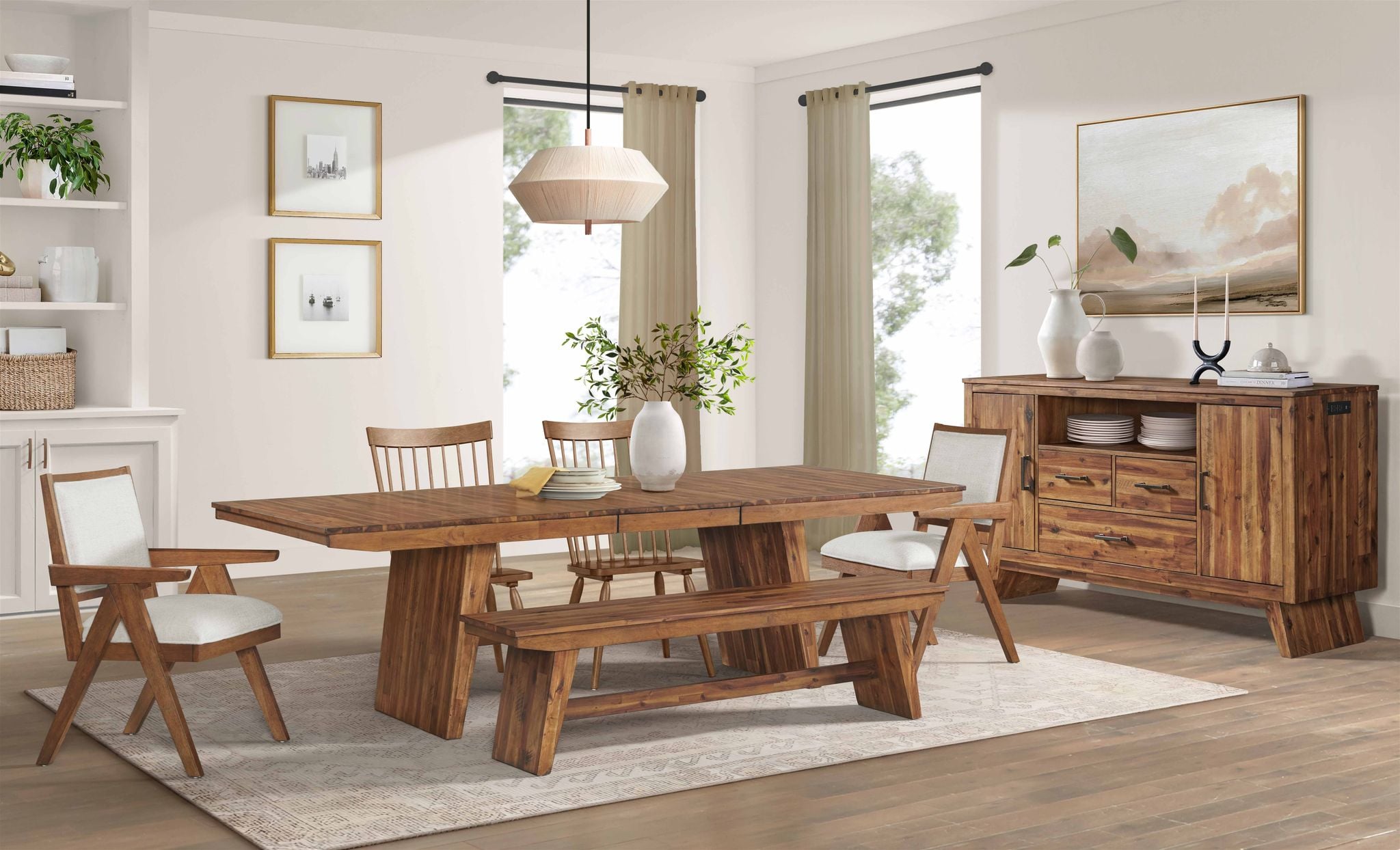 5 PIECE DINING SET