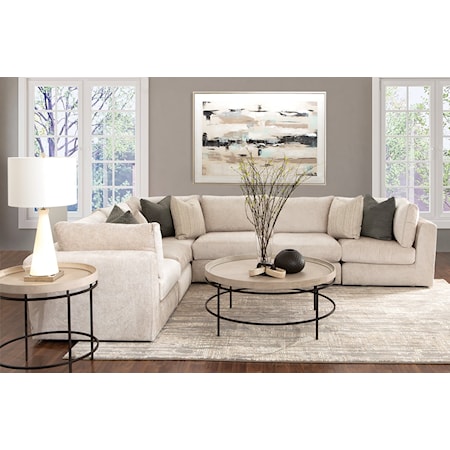 6 PIECE MODULAR SECTIONAL