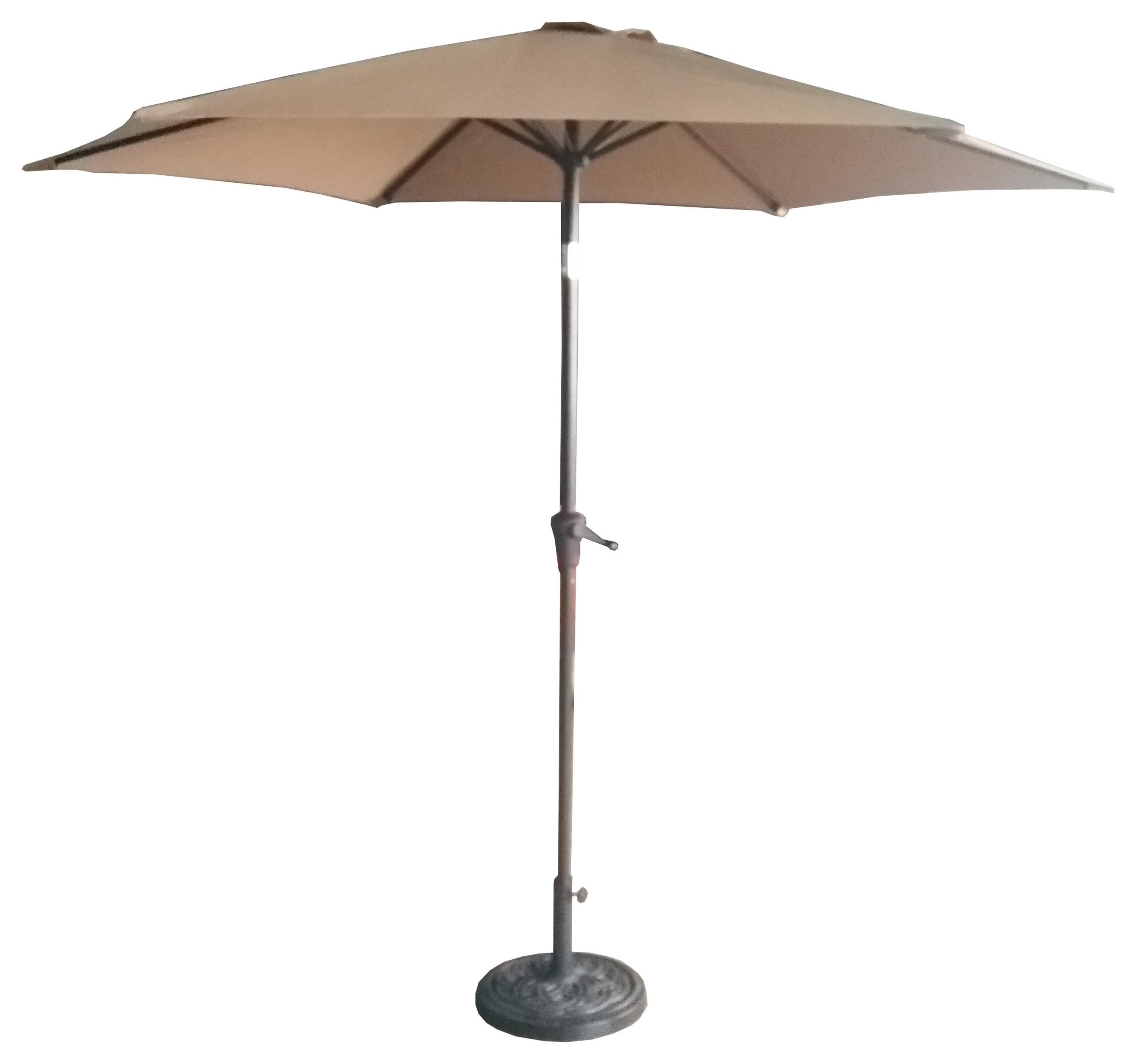 9' Tan Umbrella