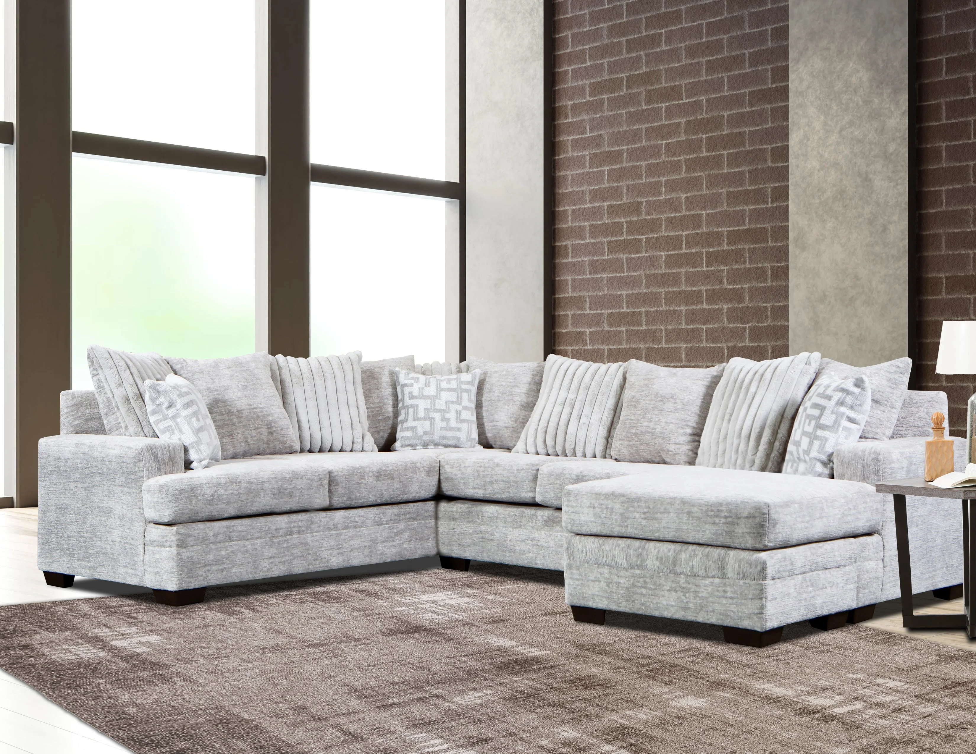 Delta Furniture Manufacturing 2775 3 PIECE SECTIONAL Darvin Furniture
