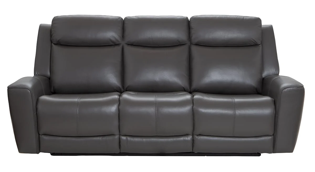 Kuka Home KMT KMT6150L3DC LEATHER MATCH POWER SOFA W/POWER