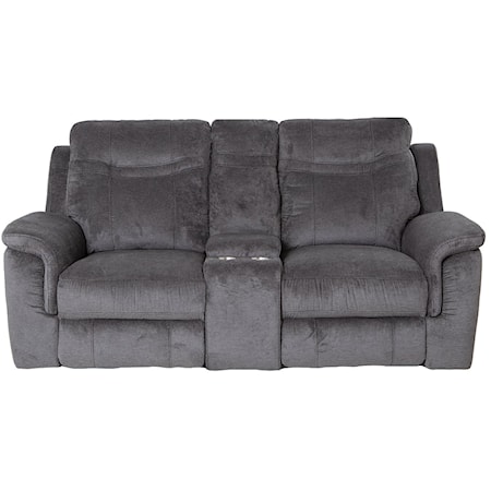 POWER CONSOLE LOVESEAT W/POWER HEADRESTS