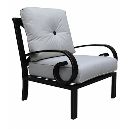 OUTDOOR CLUB CHAIR