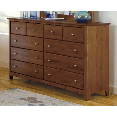 10 DRAWER DRESSER