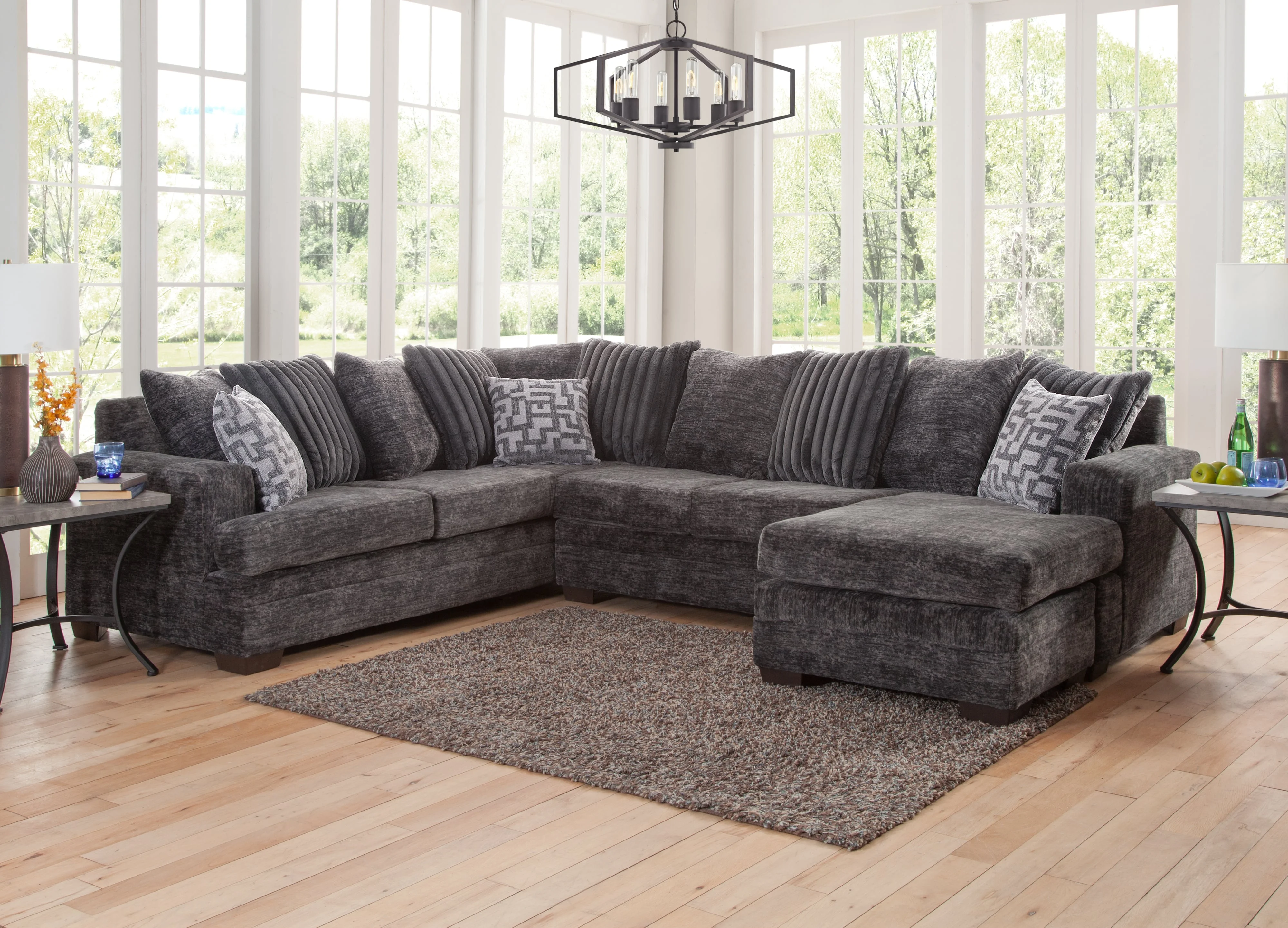 Delta Furniture Manufacturing 2775 3 PIECE SECTIONAL Darvin Furniture