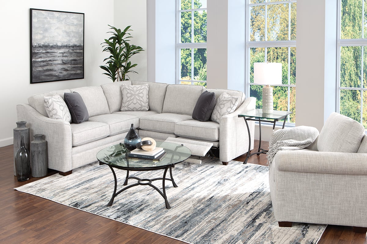 2 PIECE POWER SECTIONAL