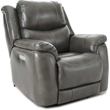 LEATHER MATCH PWR RECLINER W/PWR HEADREST