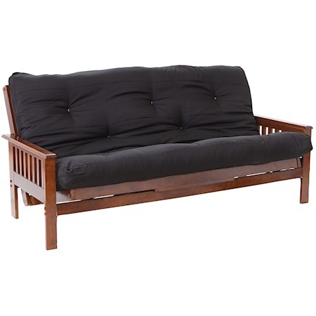 FULL SIZE FUTON W/MATTRESS