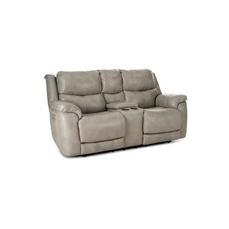 LEATHER MATCH PWR LOVESEAT W/PWR HEADRESTS