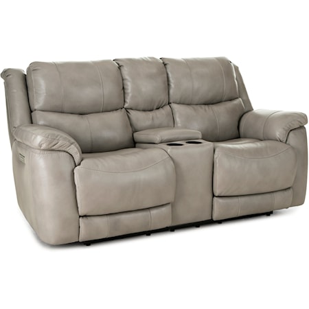 LEATHER MATCH PWR LOVESEAT W/PWR HEADRESTS