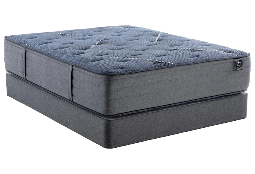 ELLA EXTRA FIRM TWIN EXTRA FIRM MATTRESS SET by Restonic at Darvin Furniture