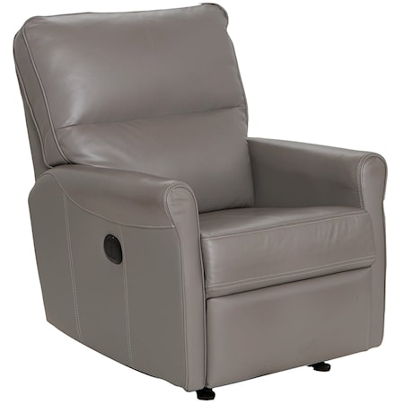 TOP GRAIN LEATHER MATCH PWR ROCKER RECLINER