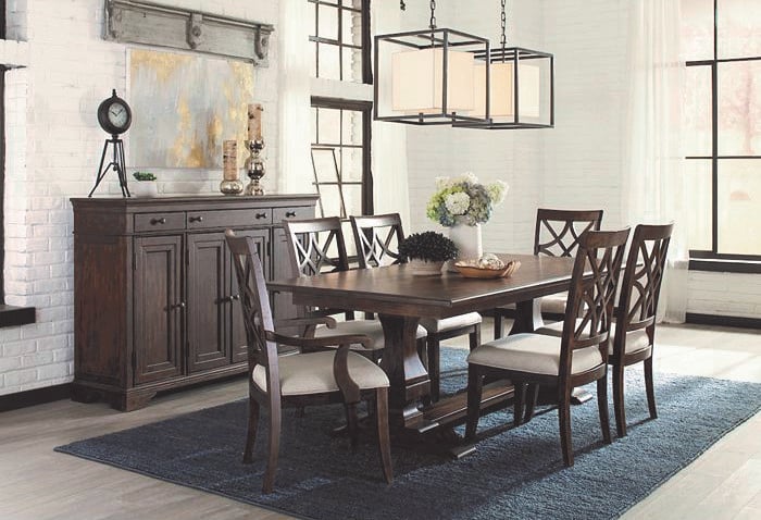 Trisha yearwood counter height table sale