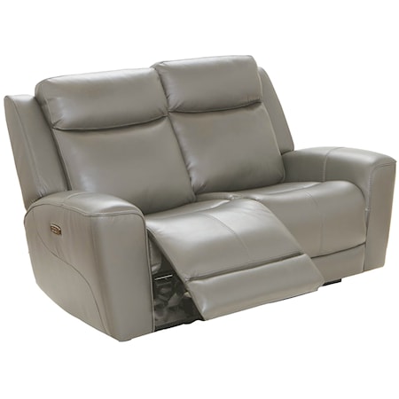 LEATHER MATCH PWR LOVESEAT W/POWER HEADRESTS