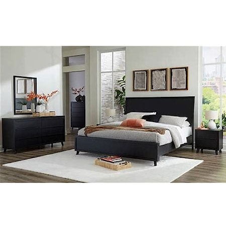 King Panel Bed