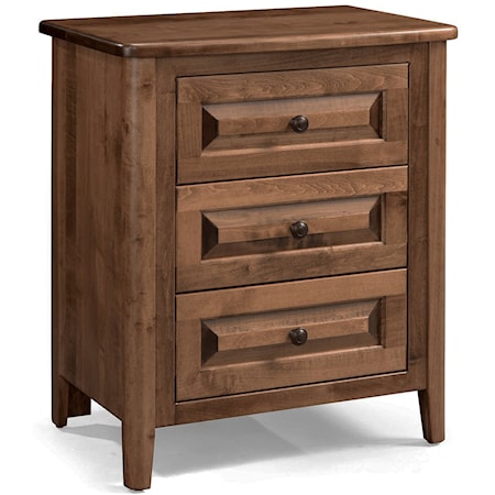 3 DRAWER NIGHTSTAND