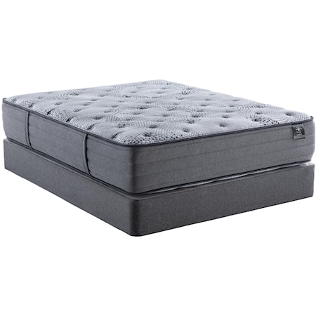 FULL PLUSH HYBRID MATTRESS SET