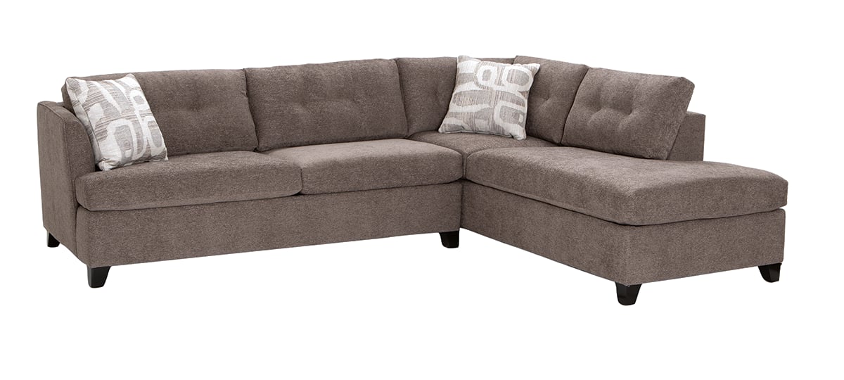 2 PIECE SECTIONAL W/QUEEN SLEEPER
