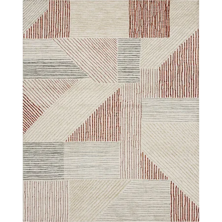 Central Valley Red 8' x 10' Area Rug