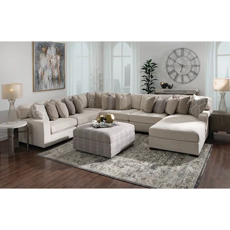 7 PIECE SECTIONAL