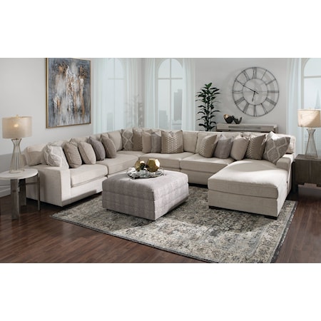 7 PIECE SECTIONAL