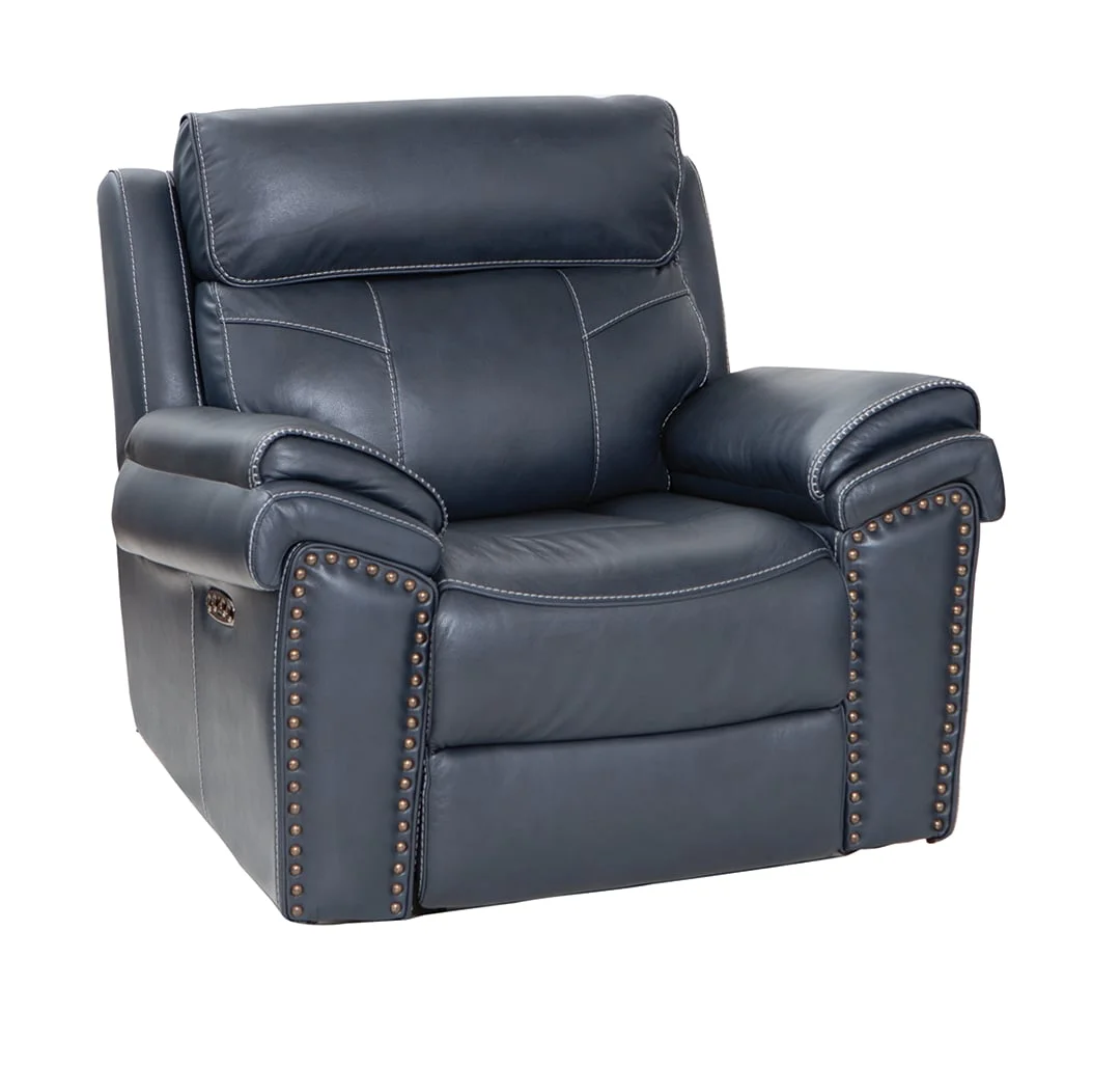 H317 Logistics 1012 Leather Match Power Recliner Darvin Furniture