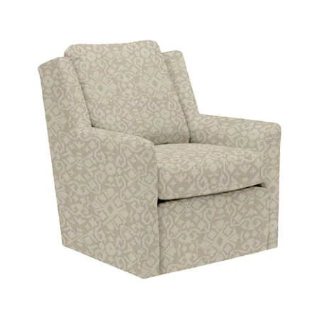 SWIVEL BARREL CHAIR