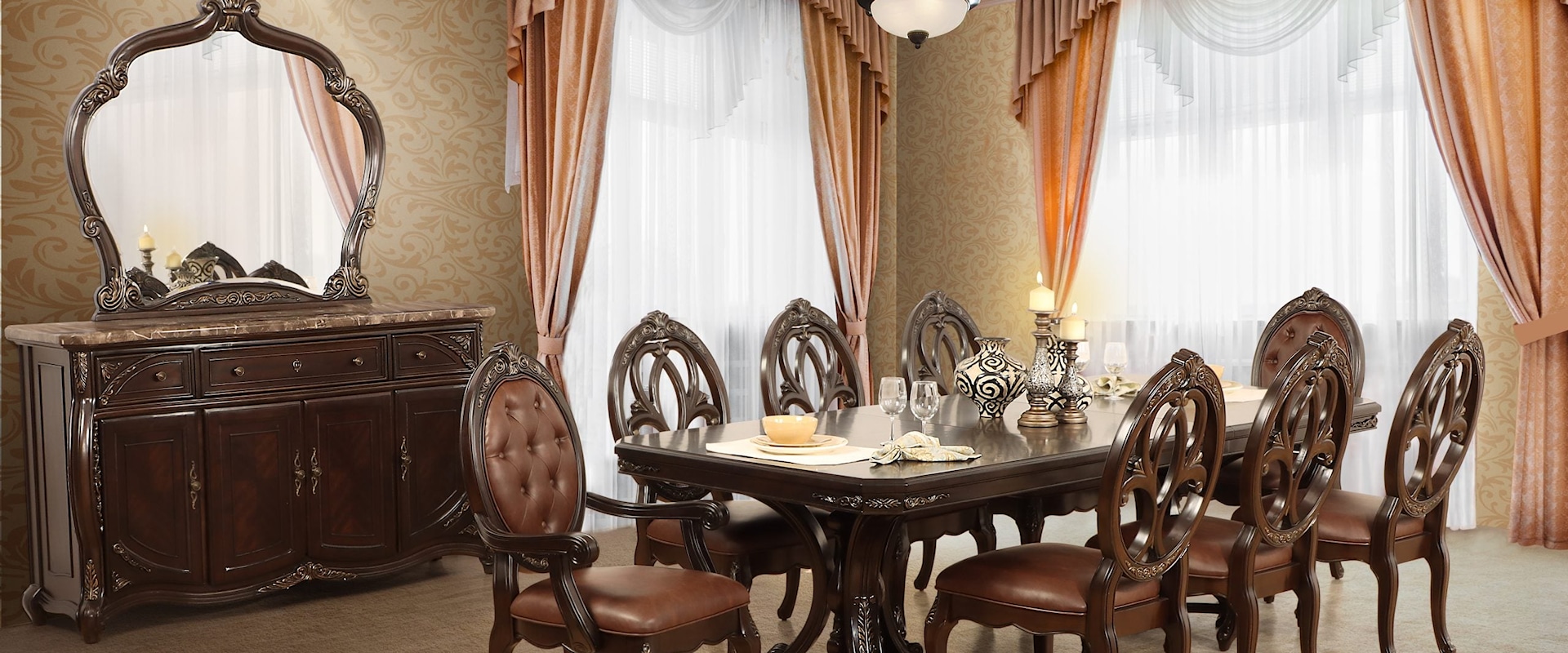 5 PIECE DINING SET