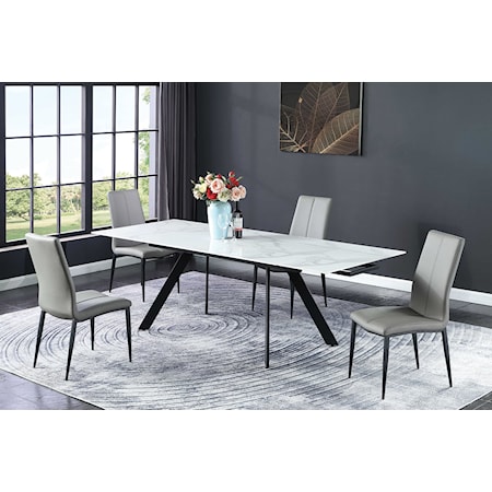 5 PIECE DINING SET