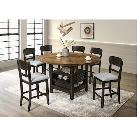 5 PIECE COUNTER HEIGHT DINING SET