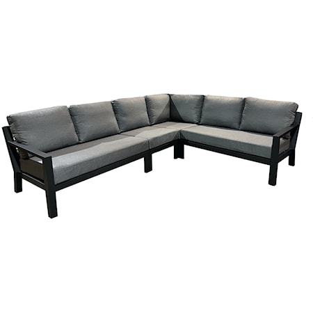 3 PIECE OUTDOOR SECTIONAL