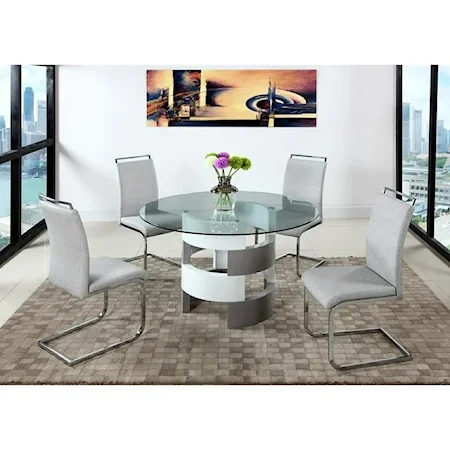 5 PIECE DINING SET