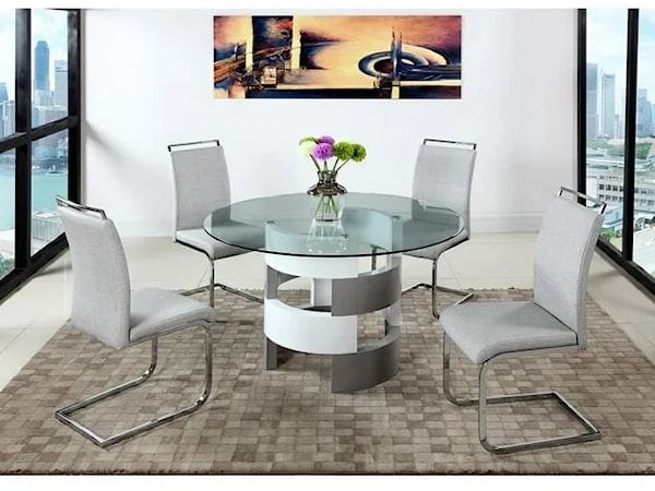 5 PIECE DINING SET