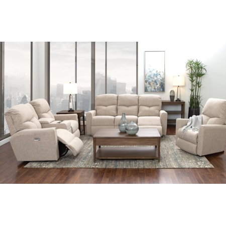 POWER SOFA W/POWER HEADRESTS