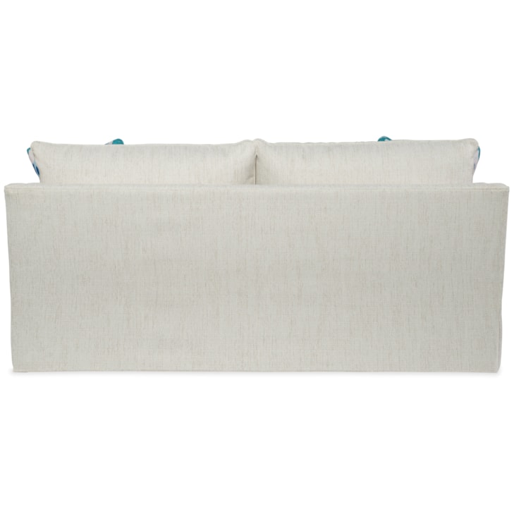 HF Custom Bea 75 Inch Skirted Studio Sofa