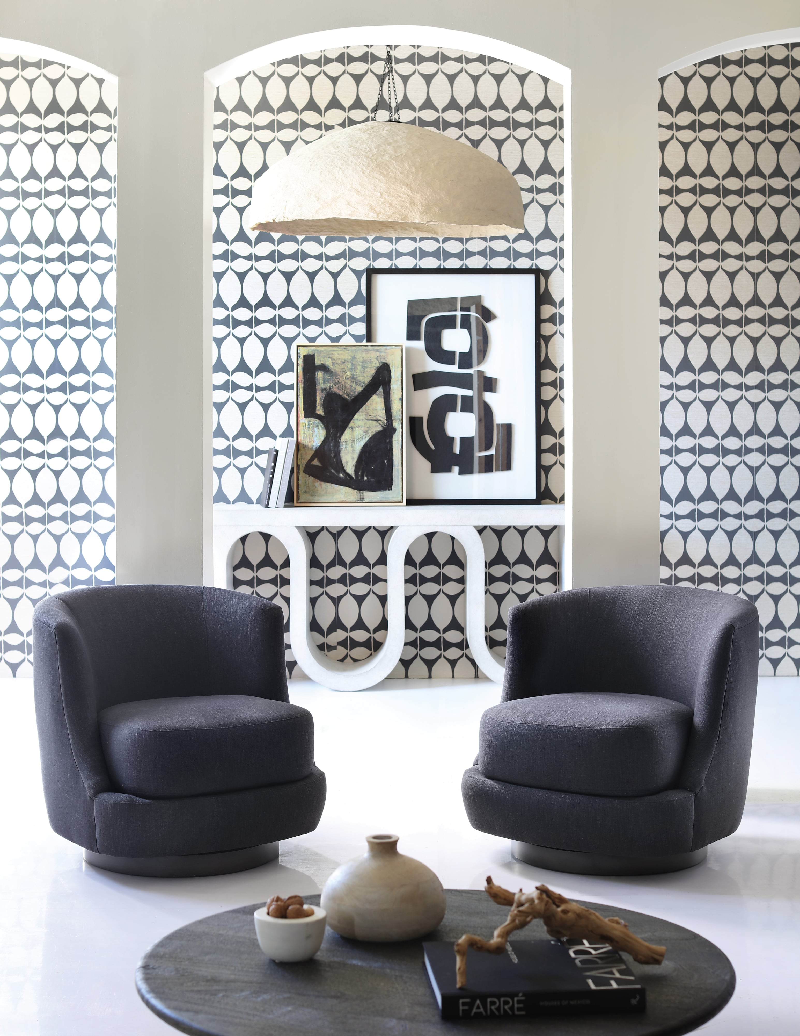 HF Custom Suni Swivel Accent Chair