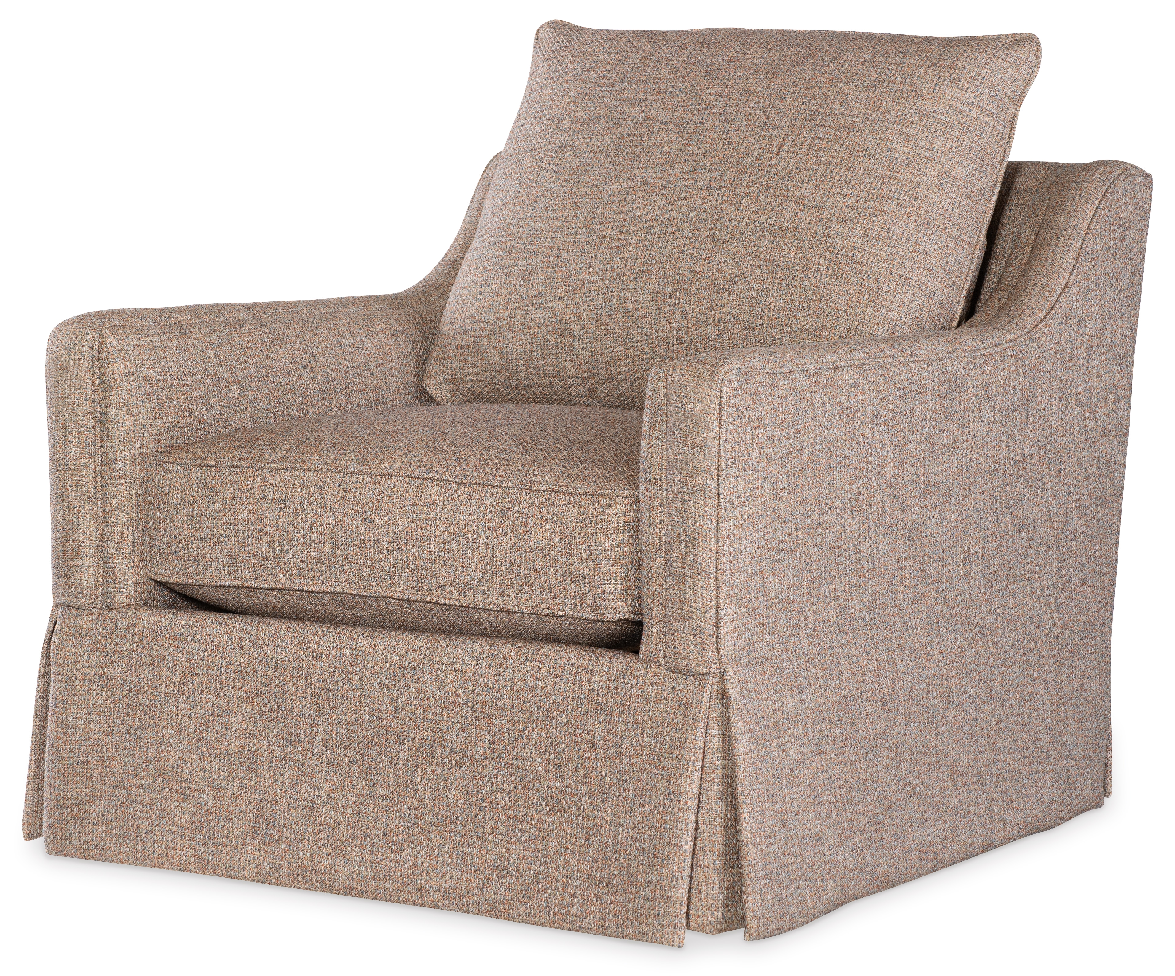 Skirted Swivel Chair