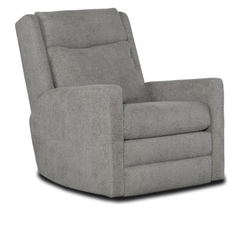 Transitional Manual Swivel Glider Recliner