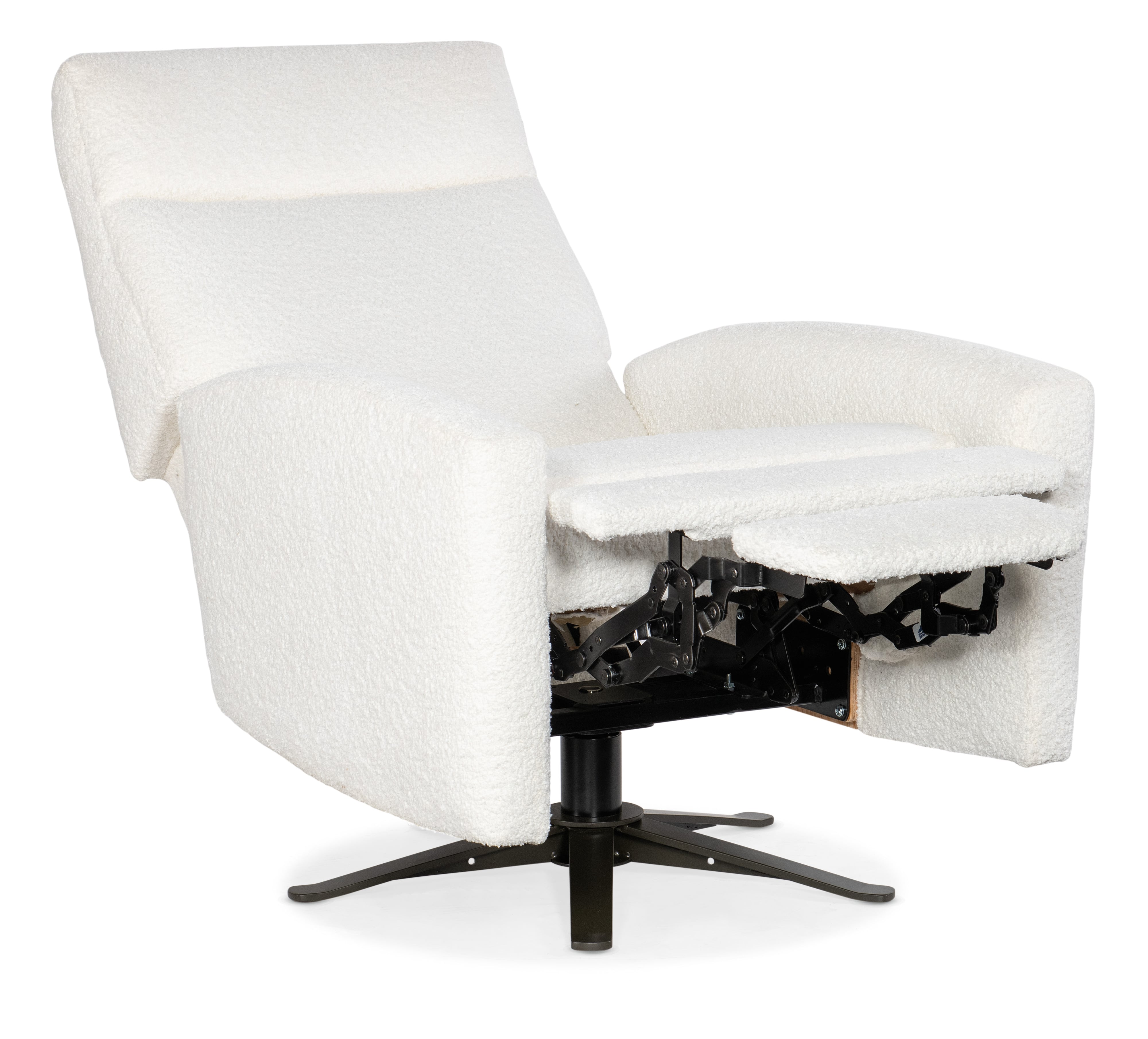 Basil Double Back Swivel Recliner