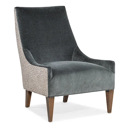 Transitional Armless Accent Chair