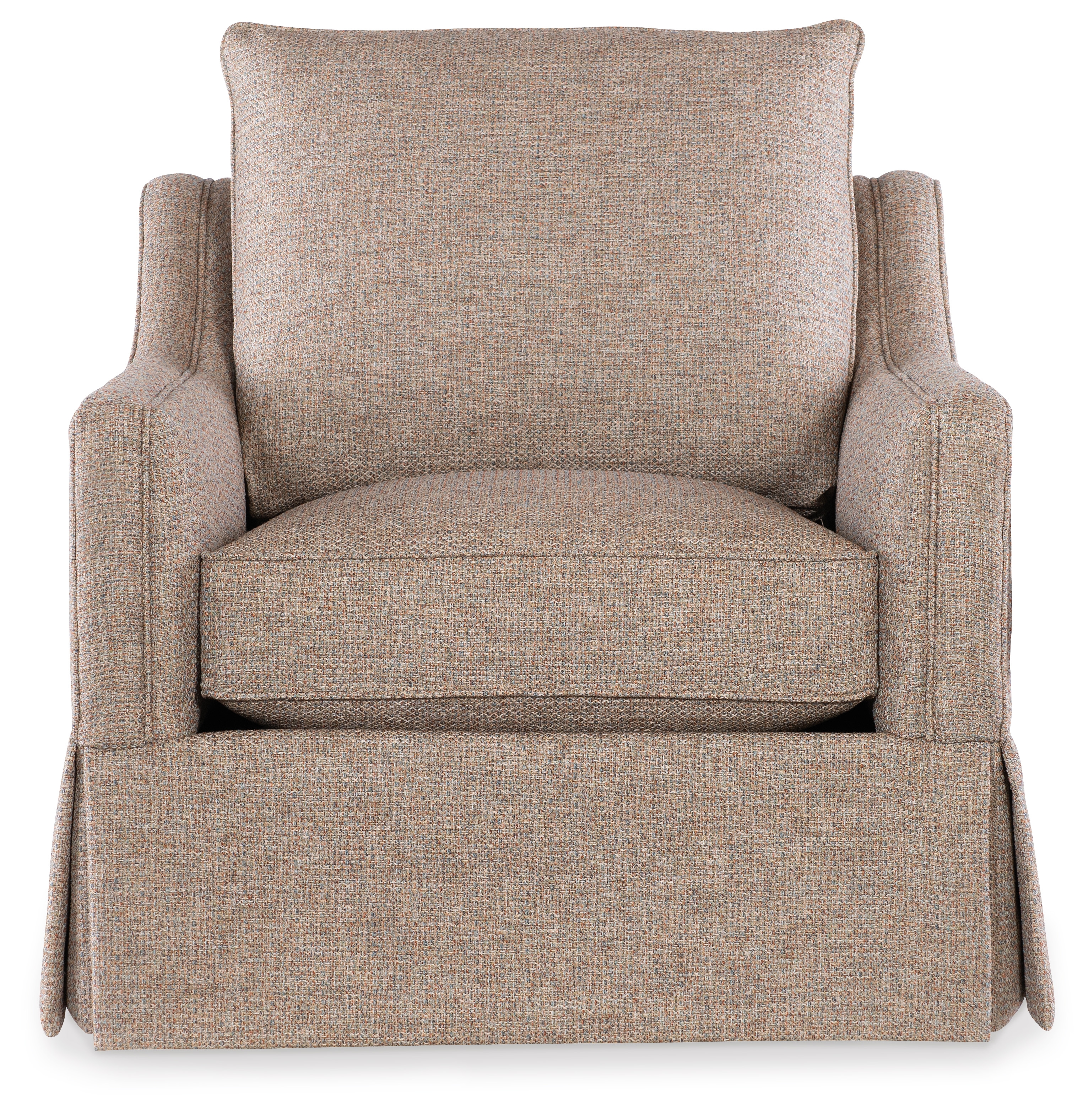 Skirted Swivel Chair