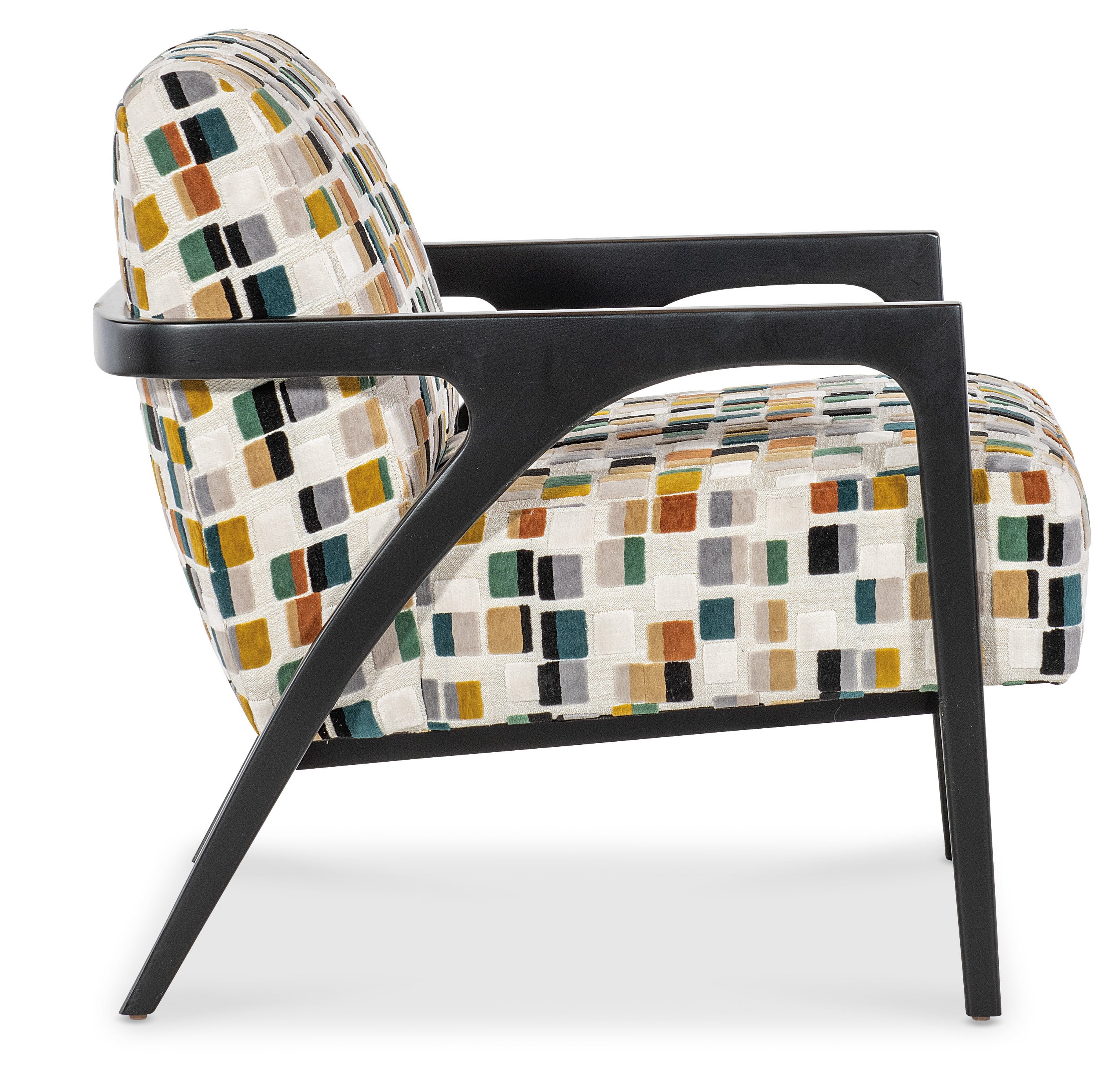 Exposed Wood Club Chair