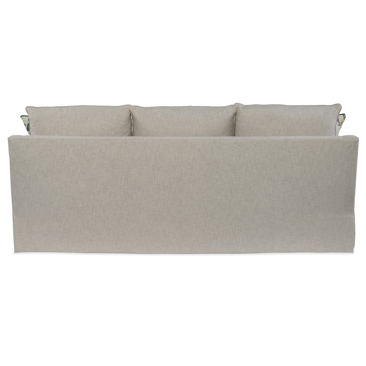 HF Custom Bea 86 Inch Skirted Sofa