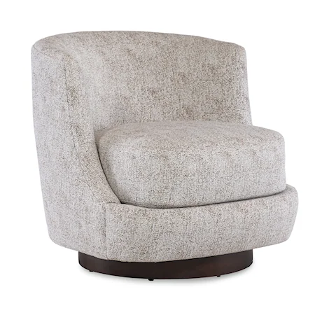 Transitional Swivel Accent Chair