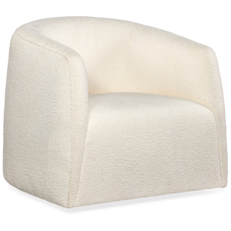 Swivel Barrel Chair