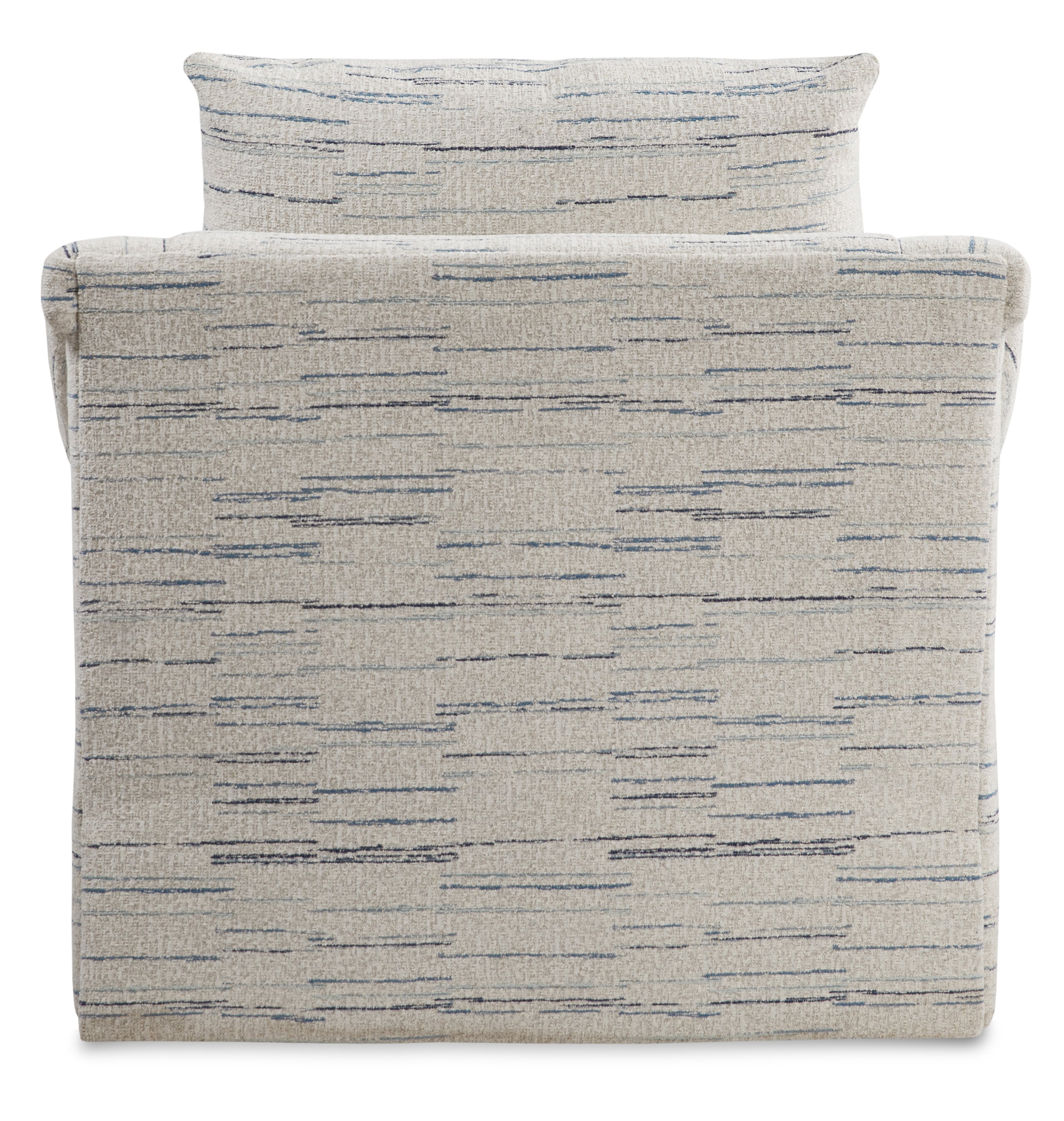 Skirted Swivel Chair