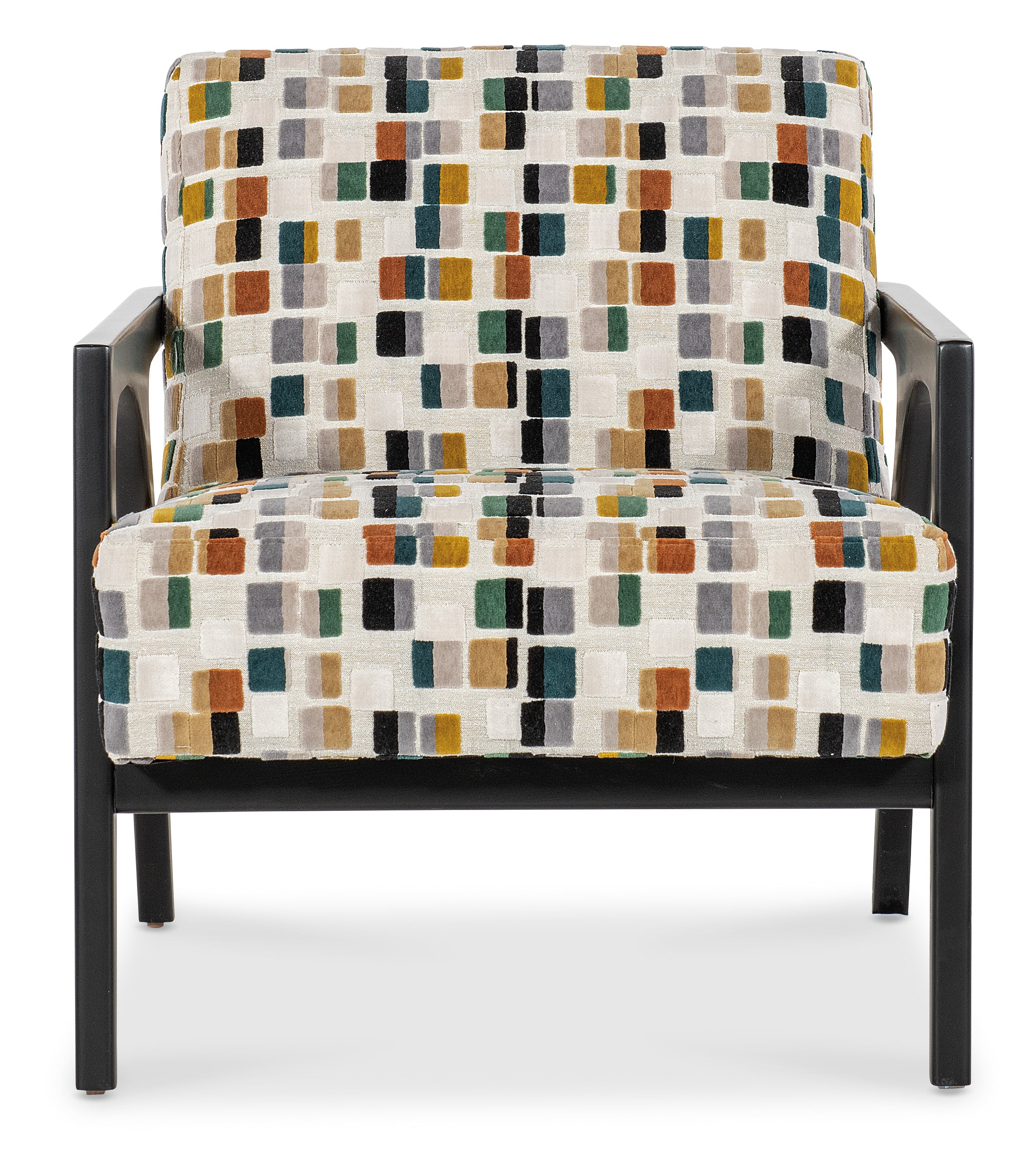 Exposed Wood Club Chair